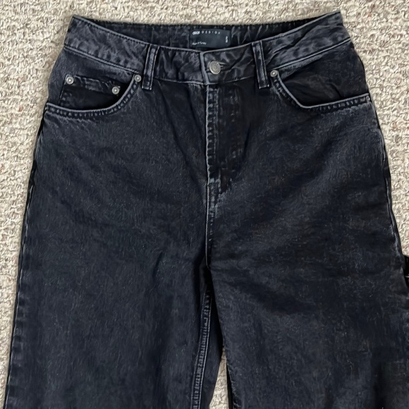 ASOS High Rise Loose Skater Jeans - Picture 8 of 13